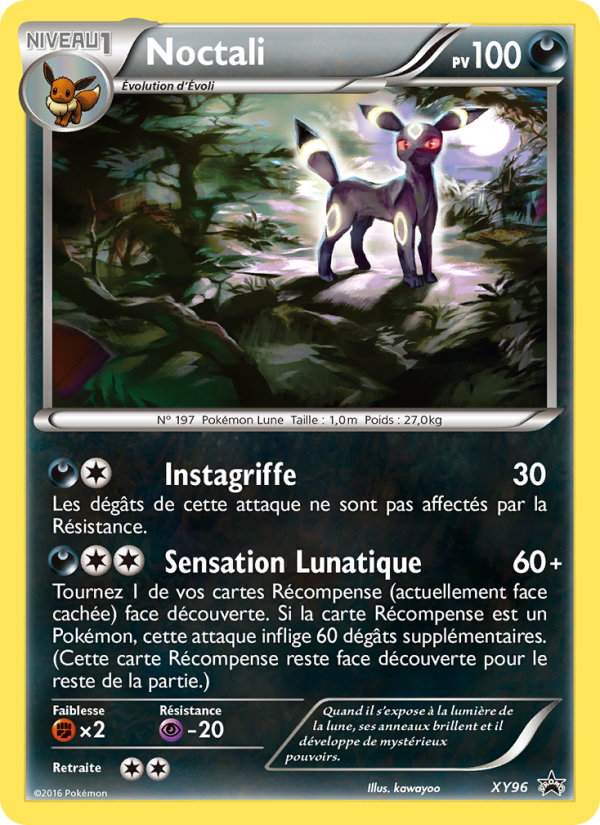 Noctali XY96 — XY Promos (French Pokémon TCG card)