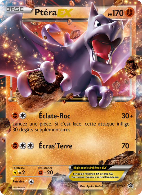 Ptéra EX XY97 — XY Promos (French Pokémon TCG card)