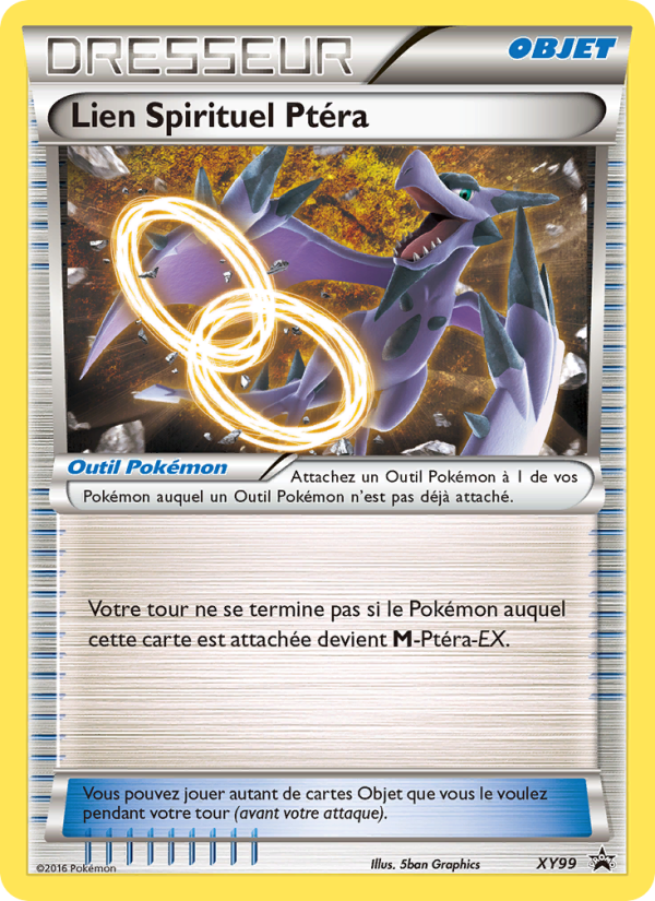 Lien Spirituel Ptéra XY99 — XY Promos (French Pokémon TCG card)