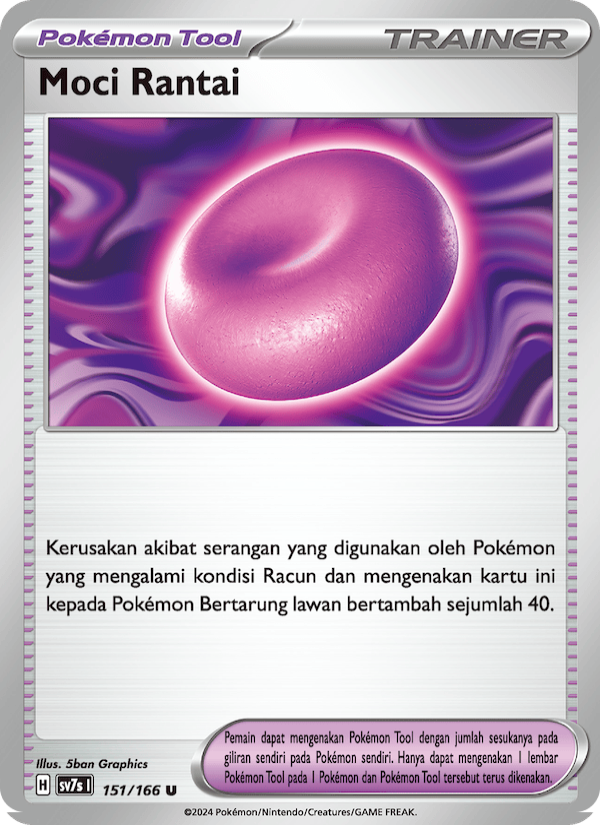 Moci Rantai‌ 151 — Bimbingan Rasi (Indonesian Pokémon TCG card)