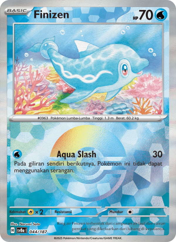 Finizen 044 — Festival Terastal ex (Indonesian Pokémon TCG card)