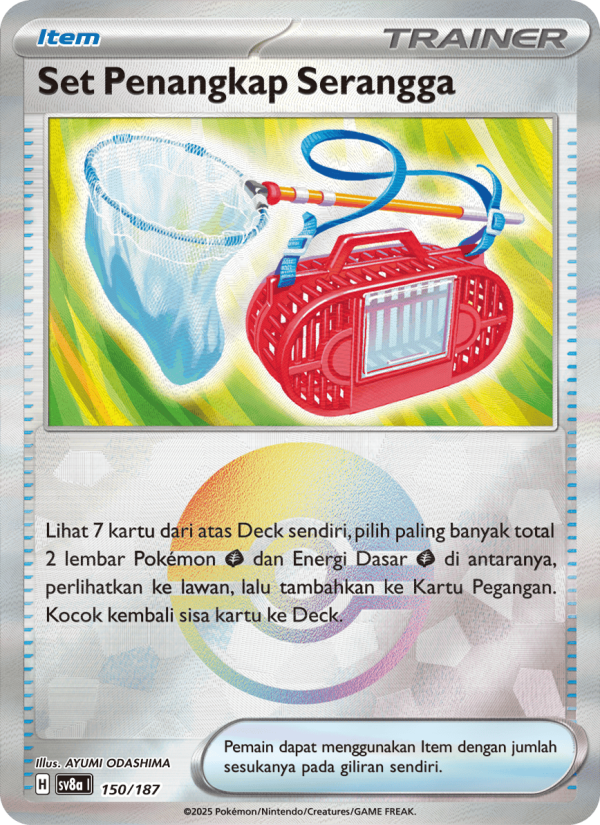 Set Penangkap Serangga 150 — Festival Terastal ex (Indonesian Pokémon TCG card)