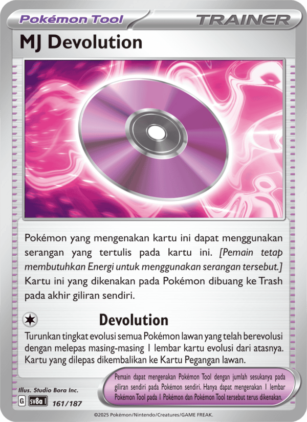 MJ Devolution 161 — Festival Terastal ex (Indonesian Pokémon TCG card)