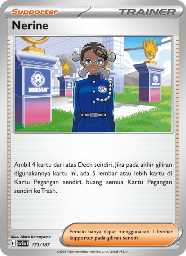 Nerine 173 — Festival Terastal ex (Indonesian Pokémon TCG card)