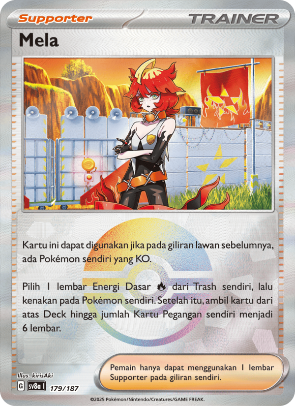 Mela 179 — Festival Terastal ex (Indonesian Pokémon TCG card)