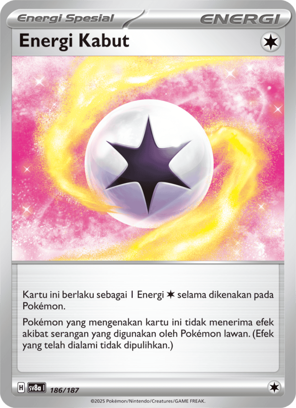 Energi Kabut 186 — Festival Terastal ex (Indonesian Pokémon TCG card)