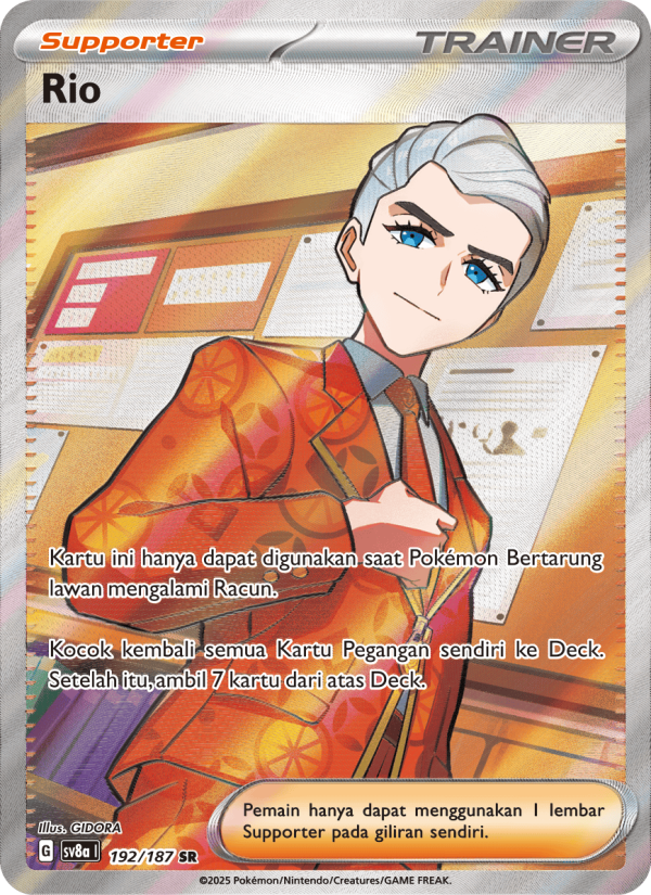 Rio 192 — Festival Terastal ex (Indonesian Pokémon TCG card)