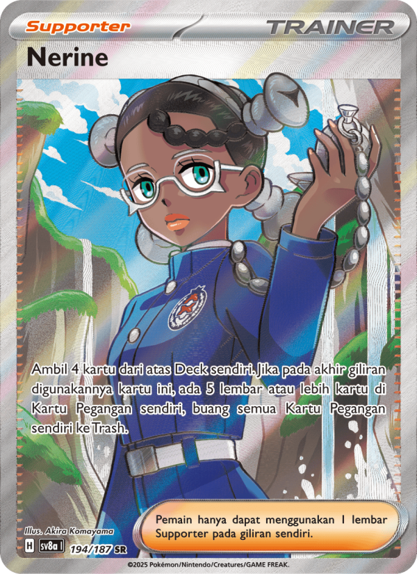 Nerine 194 — Festival Terastal ex (Indonesian Pokémon TCG card)