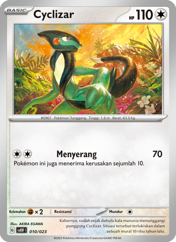 Cyclizar 010 — Quaxly & Mimikyu ex (Indonesian Pokémon TCG card)