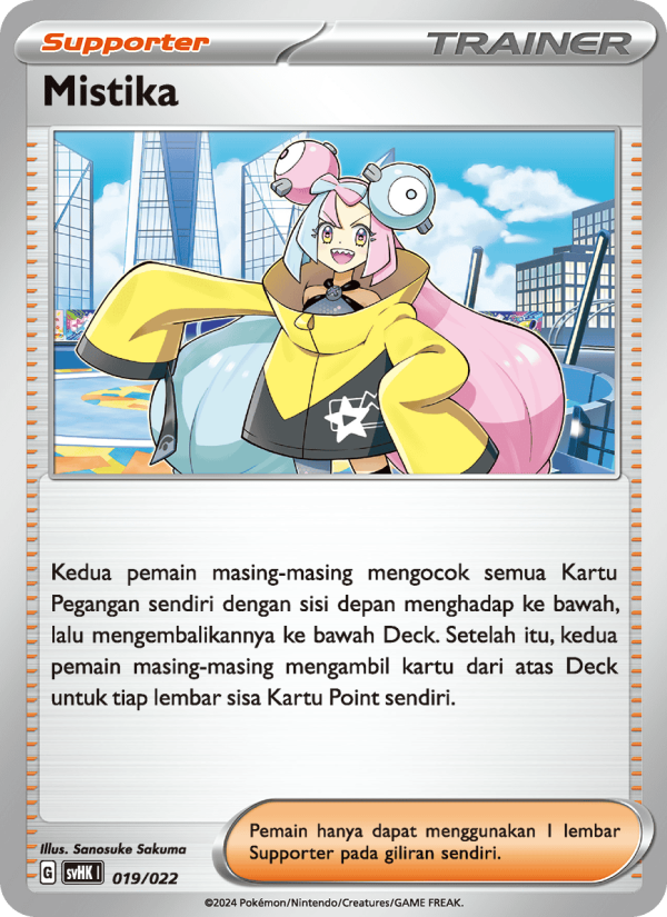 Mistika 019 — Koraidon ex Purba (Indonesian Pokémon TCG card)