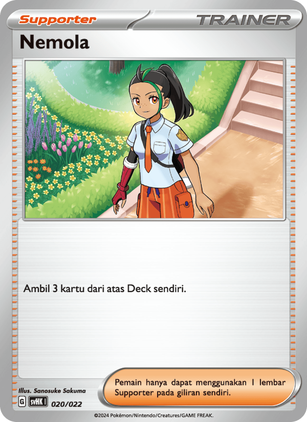 Nemola 020 — Koraidon ex Purba (Indonesian Pokémon TCG card)