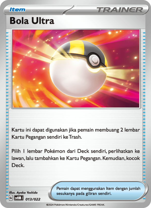 Bola Ultra 013 — Miraidon ex Futur (Indonesian Pokémon TCG card)