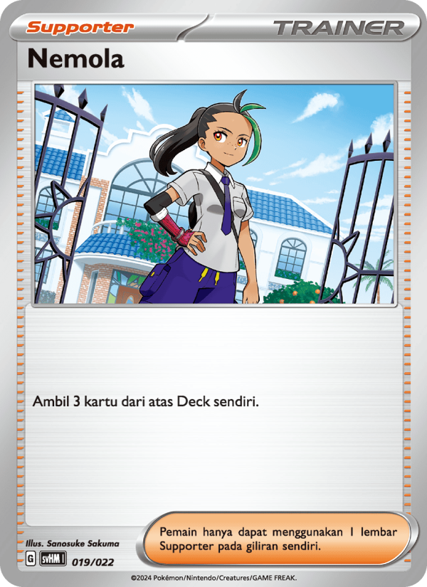 Nemola 019 — Miraidon ex Futur (Indonesian Pokémon TCG card)