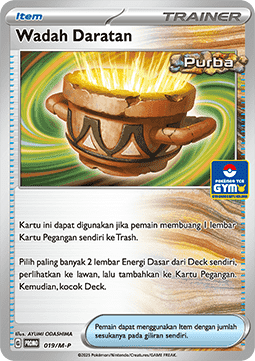 Anfora Terrestre 019 — M-P Indonesian Promos (Indonesian Pokémon TCG card)