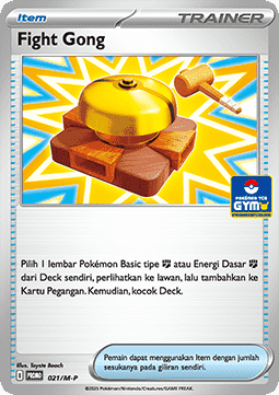 Gong di Lotta 021 — M-P Indonesian Promos (Indonesian Pokémon TCG card)