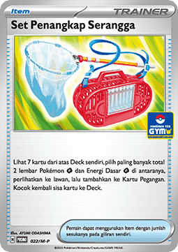 Set Pigliamosche 022 — M-P Indonesian Promos (Indonesian Pokémon TCG card)
