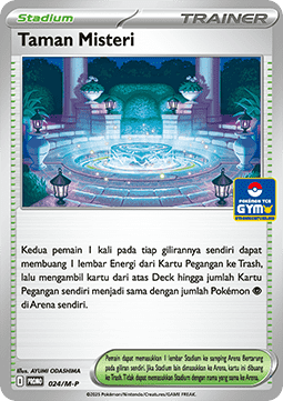 Giardino dei Misteri 024 — M-P Indonesian Promos (Indonesian Pokémon TCG card)