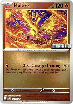 Moltres 028 — M-P Indonesian Promos (Indonesian Pokémon TCG card)
