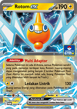 Rotom ex 044 — M-P Indonesian Promos (Indonesian Pokémon TCG card)