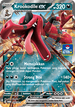 Krookodile ex 048 — M-P Indonesian Promos (Indonesian Pokémon TCG card)