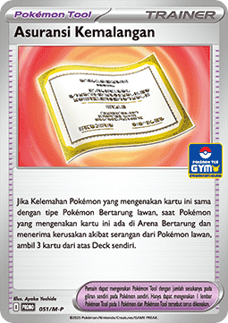 Adversity Policy 051 — M-P Indonesian Promos (Indonesian Pokémon TCG card)