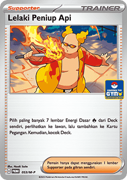 Mangiafuoco 053 — M-P Indonesian Promos (Indonesian Pokémon TCG card)