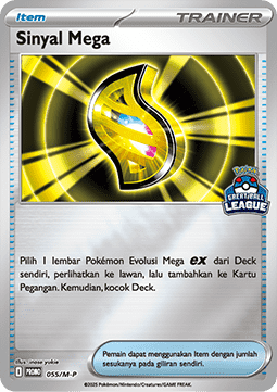 Megasegnale 055 — M-P Indonesian Promos (Indonesian Pokémon TCG card)