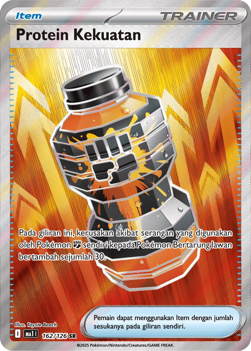Premium Power Pro 162/184 — Evolusi Mega (Indonesian Pokémon TCG card)