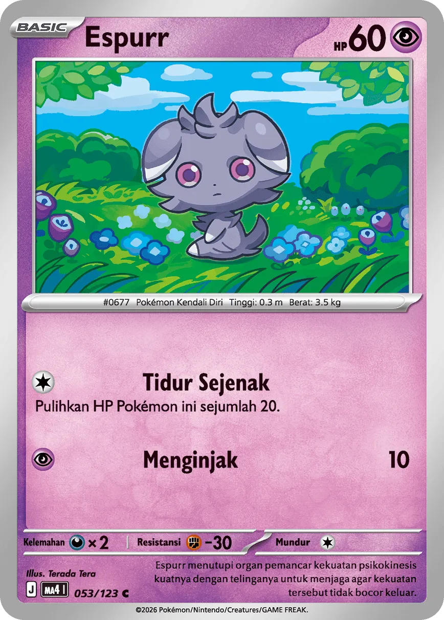 Espurr 053/123 — Void Blast (Indonesian Pokémon TCG card)