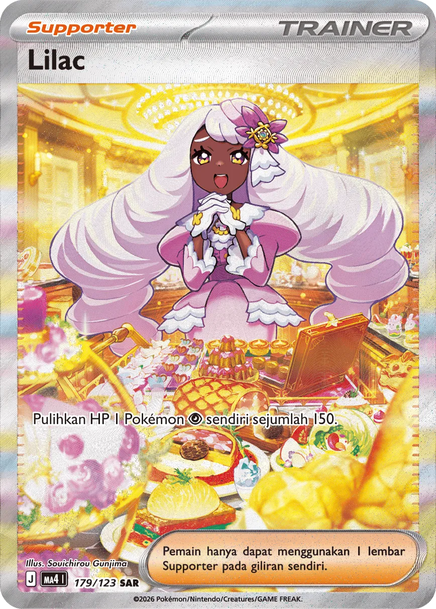 Jacinthe 179/123 — Void Blast (Indonesian Pokémon TCG card)