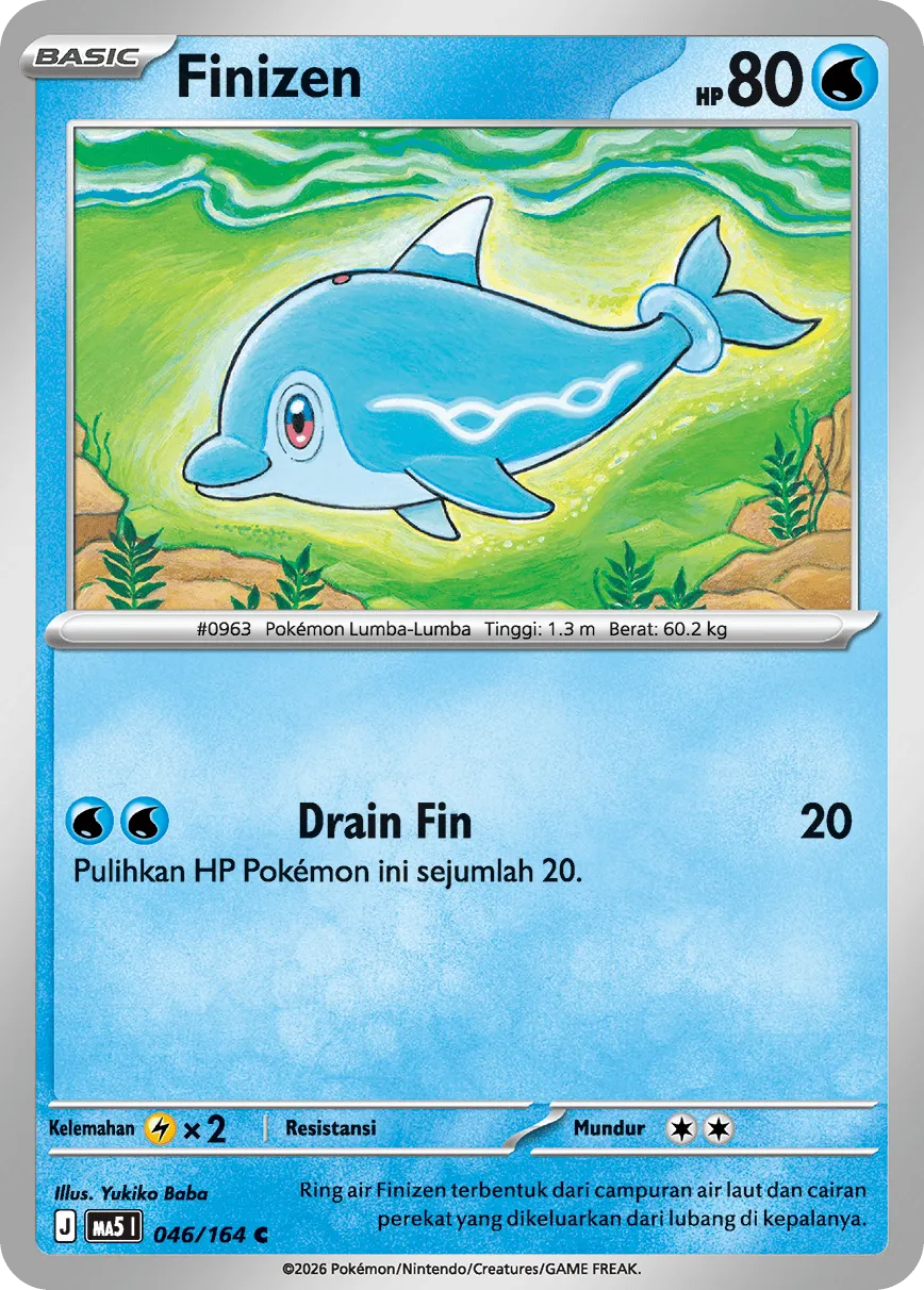 Finizen 046 — Ancaman Bayangan (Indonesian Pokémon TCG card)