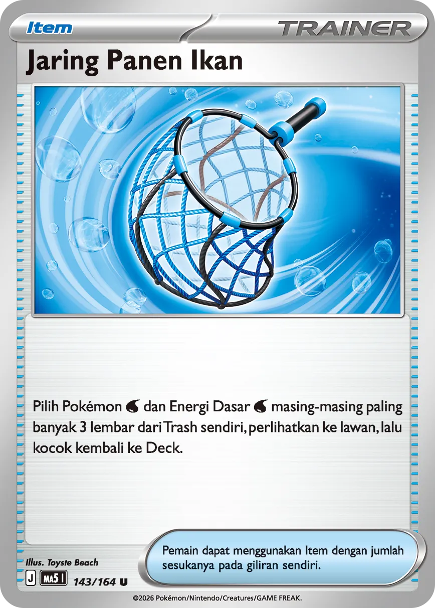 Great Haul Net 143 — Ancaman Bayangan (Indonesian Pokémon TCG card)