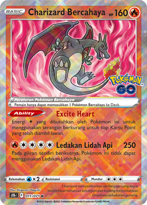 S10B #011 011 — Pokémon GO (Indonesian Pokémon TCG card)