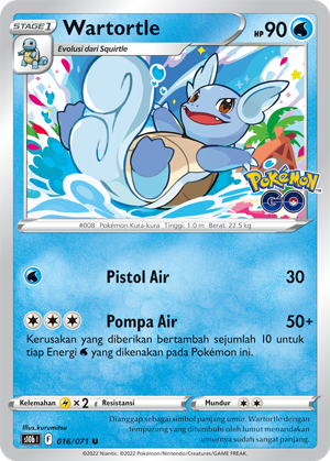 S10B #016 016 — Pokémon GO (Indonesian Pokémon TCG card)