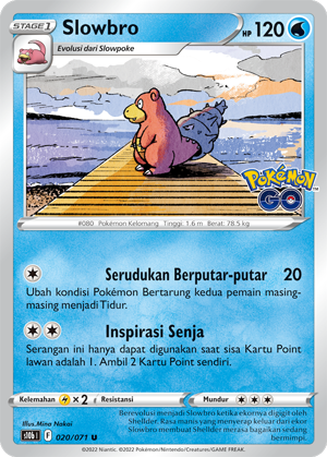 S10B #020 020 — Pokémon GO (Indonesian Pokémon TCG card)