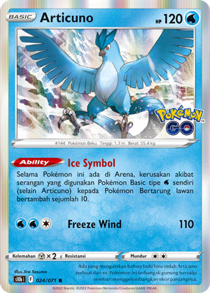 S10B #024 024 — Pokémon GO (Indonesian Pokémon TCG card)
