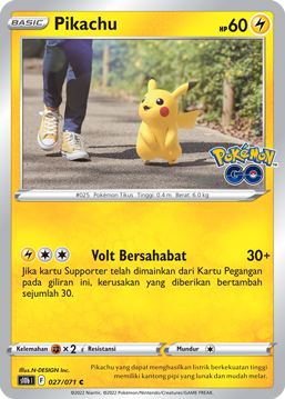 S10B #027 027 — Pokémon GO (Indonesian Pokémon TCG card)