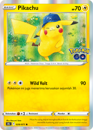 S10B #028 028 — Pokémon GO (Indonesian Pokémon TCG card)