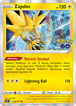 S10B #029 029 — Pokémon GO (Indonesian Pokémon TCG card)