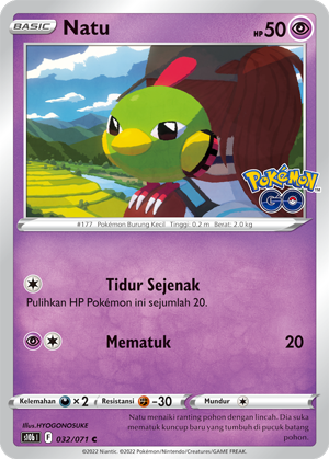 S10B #032 032 — Pokémon GO (Indonesian Pokémon TCG card)
