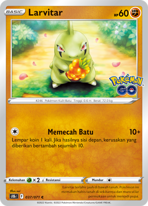 S10B #037 037 — Pokémon GO (Indonesian Pokémon TCG card)