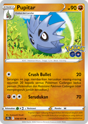 S10B #038 038 — Pokémon GO (Indonesian Pokémon TCG card)