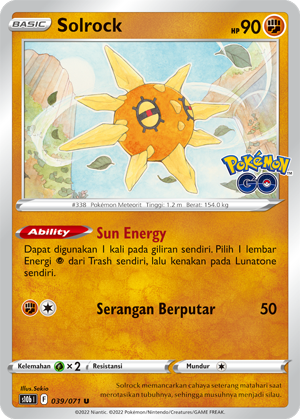 S10B #039 039 — Pokémon GO (Indonesian Pokémon TCG card)