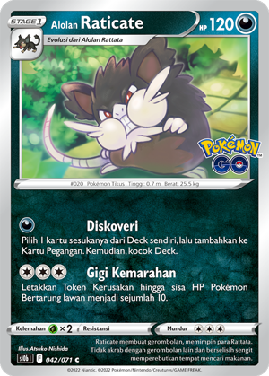 S10B #042 042 — Pokémon GO (Indonesian Pokémon TCG card)