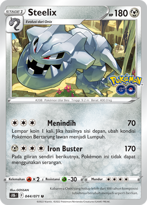S10B #044 044 — Pokémon GO (Indonesian Pokémon TCG card)