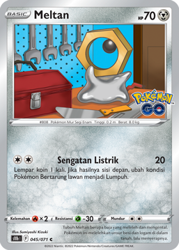 S10B #045 045 — Pokémon GO (Indonesian Pokémon TCG card)