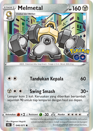 S10B #046 046 — Pokémon GO (Indonesian Pokémon TCG card)