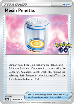 S10B #065 065 — Pokémon GO (Indonesian Pokémon TCG card)