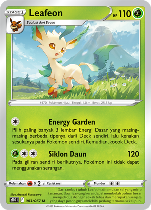 S10D #003 003 — Pengamat Waktu (Indonesian Pokémon TCG card)