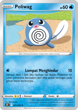 S10D #011 011 — Pengamat Waktu (Indonesian Pokémon TCG card)